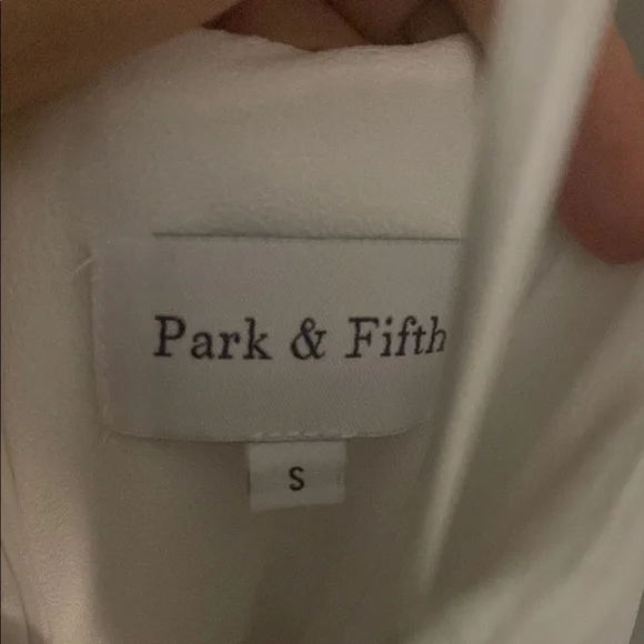 Park & Fifth Classic White Dress - Picture 2 of 3